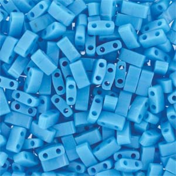 Miyuki Half Tila Bead 5mm Opak Turq Blue 5g