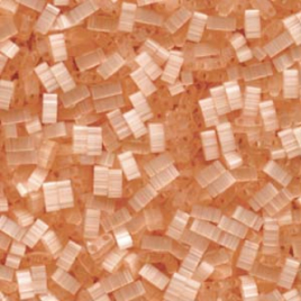 Miyuki Half Tila 5mm Silk Pale Lt Orange 50g