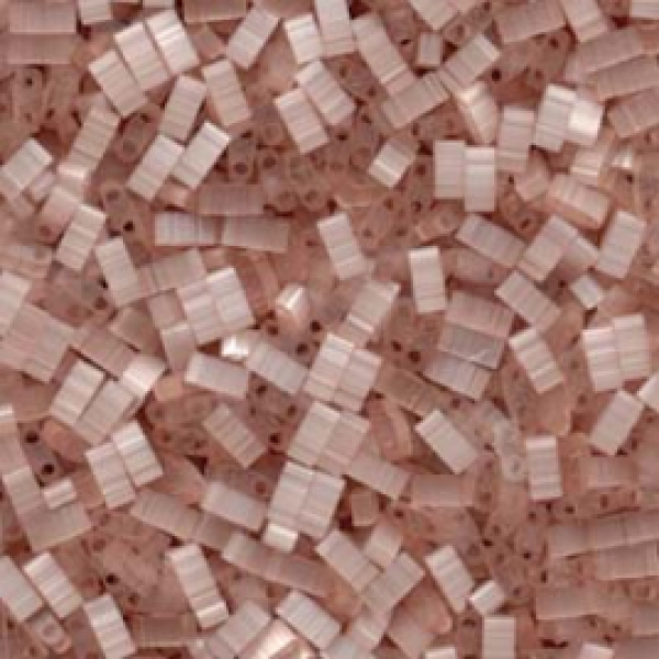 Miyuki Half Tila Bead 5mm Silk Pale Pink 5g