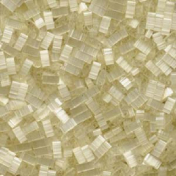 Miyuki Half Tila 5mm Silk Pale Lt Yellow 5g