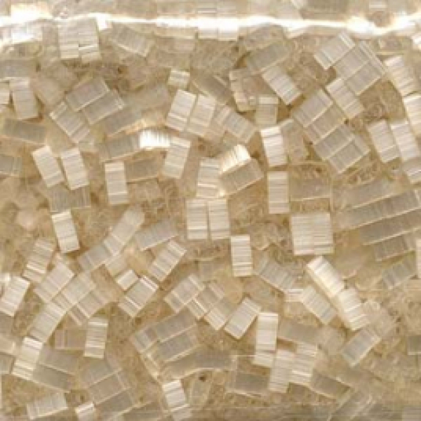 Miyuki Half Tila 5mm Silk Pale Cream 50g