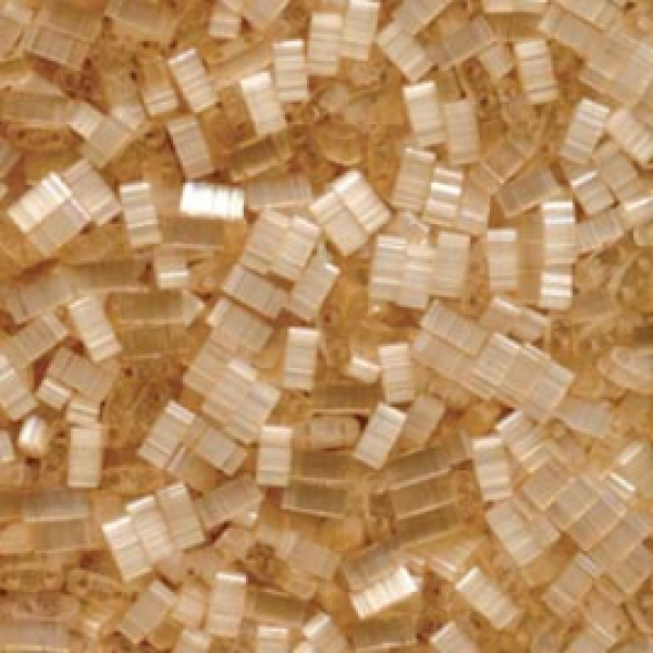 Miyuki Half Tila 5mm Silk Pale Lt Orange 5g
