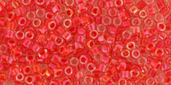 Toho Treasure (0185) 11/0 IC Lüst Cry/Poppy Lined ca7g