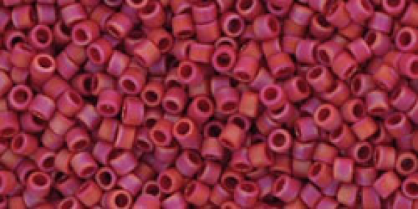 Toho Treasure (0405F) 11/0 Matte Opaque Rainb Cher ca7g