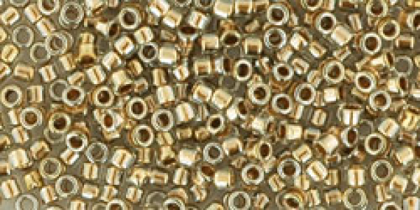 Toho Treasure (0989) 11/0 Crystal gold Lined ca7g