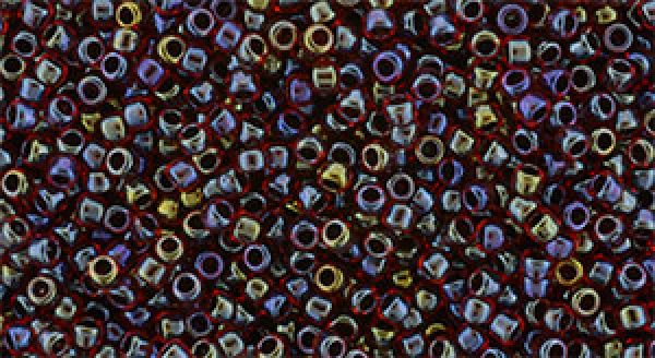 Toho 2,0mm (0400) BLack Lin Dk Ruby Lüster 250g